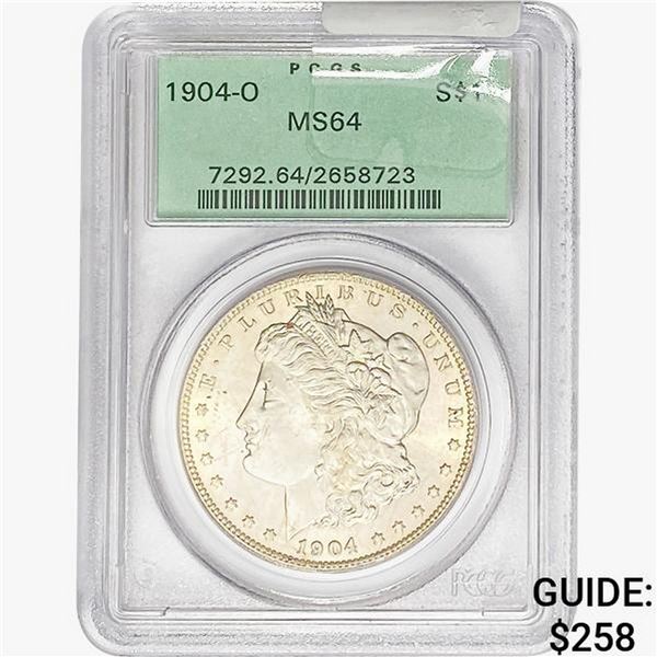 1904-O Morgan Silver Dollar PCGS MS64