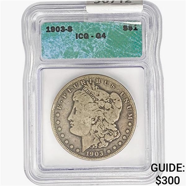 1903-S Morgan Silver Dollar ICG G4