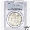 1887 Morgan Silver Dollar PCGS MS62