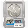 Image 2 : 1921 Morgan Silver Dollar ICG MS65