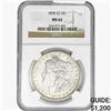 Image 1 : 1878-CC Morgan Silver Dollar NGC MS62