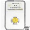 1999 1/10oz $5 AGE NGC MS70