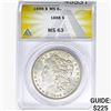 1888 Morgan Silver Dollar ANACS MS63