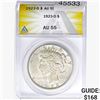 1923-D Silver Peace Dollar ANACS AU55