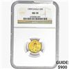 1999 1/10oz $5 AGE NGC MS70