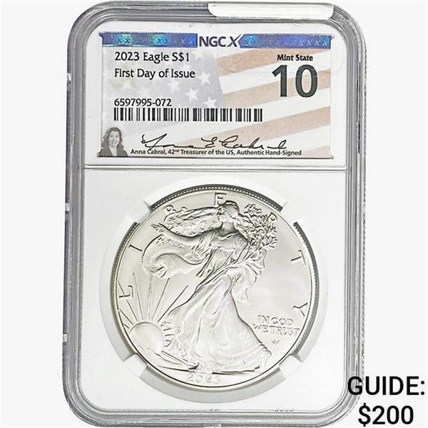 2023 Silver Eagle NGCX MS10 FDOI
