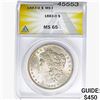 1883-O Morgan Silver Dollar ANACS MS65