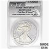 2010-W Silver Eagle ANACS PR70 DCAM, FDOI