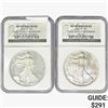 Image 1 : [2] 2006-W Silver Eagle NGC MS/PF69 20TH ANN.