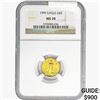 Image 1 : 1999 1/10oz $5 AGE NGC MS70