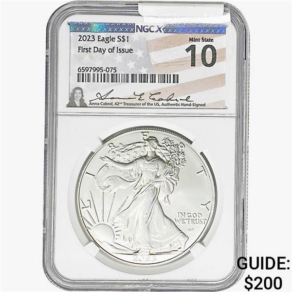 2023 Silver Eagle NGCX MS10 FDOI