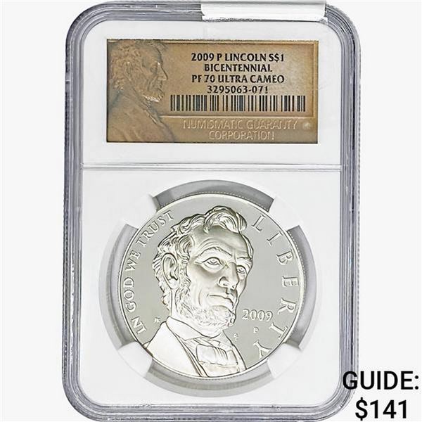 2009-P Lincoln $1 Bicentennial NGC PF70 UC