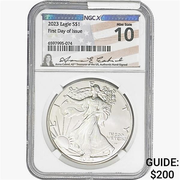2023 Silver Eagle NGCX MS10 FDOI