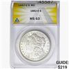 1882-O Morgan Silver Dollar ANACS MS63