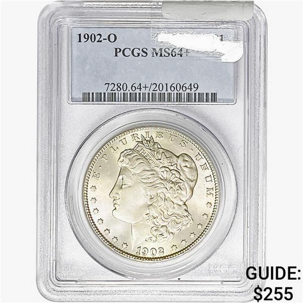 1902-O Morgan Silver Dollar PCGS MS64+