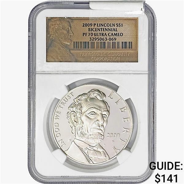 2009-P Lincoln $1 Biocentennial NGC PF70 UC