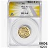1913 Buffalo Nickel ANACS MS64 VAR