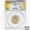 1913 Buffalo Nickel ANACS MS64 VAR 1