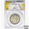 1914 Barber Half Dollar ANACS VG8