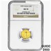 Image 1 : 1999 1/10oz $5 AGE NGC MS70