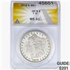 1878 7 TF Morgan Silver Dollar ANACS MS61