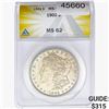 1902 Morgan Silver Dollar ANACS MS62