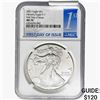 Image 1 : 2021 Silver Eagle NGC MS70 FDOI