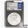 Image 1 : 2021 Silver Eagle NGC MS70 Emergency Production- FDI