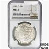 Image 1 : 1902 Morgan Silver Dollar NGC MS64