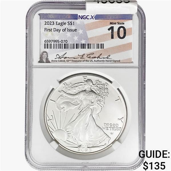 2023 Silver Eagle NGCX MS10 FDOI