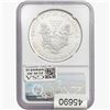 Image 2 : 2021 Silver Eagle NGC MS70 Early Releases