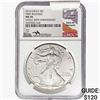 2016 Silver Eagle NGC MS70 First Releases, 30th ANN.