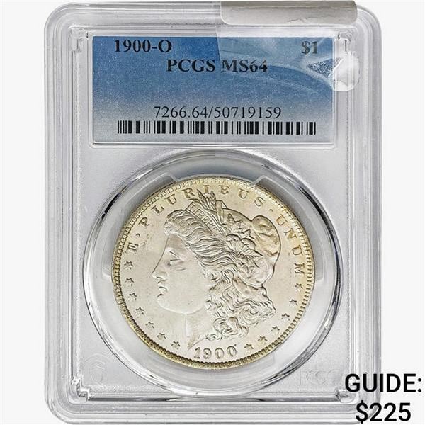 1900-O Morgan Silver Dollar PCGS MS64