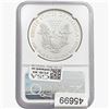 Image 2 : 2020 Silver Eagle NGC MS70 Early Releases