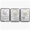 Image 2 : [3] 2006-2013 Silver Eagle NGC MS70