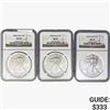 [3] 2008-2009 Silver Eagle NGC MS69