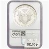 Image 2 : 1986 Silver Eagle NGC MS69