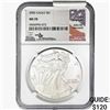 Image 1 : 2002 Silver Eagle NGC MS70