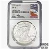 Image 1 : 2020 Silver Eagle NGC MS70