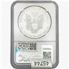 Image 2 : 2020 Silver Eagle NGC MS70