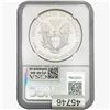 Image 2 : 2015 Silver Eagle NGC MS70
