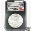 Image 1 : 2021-S Silver Eagle NGC MS70 Emerg. Production-FDI