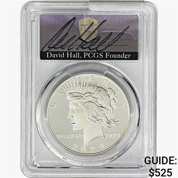 2024-S Silver Peace Dollar PCGS PR70 DCAM