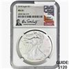 Image 1 : 2018 Silver Eagle NGC MS70