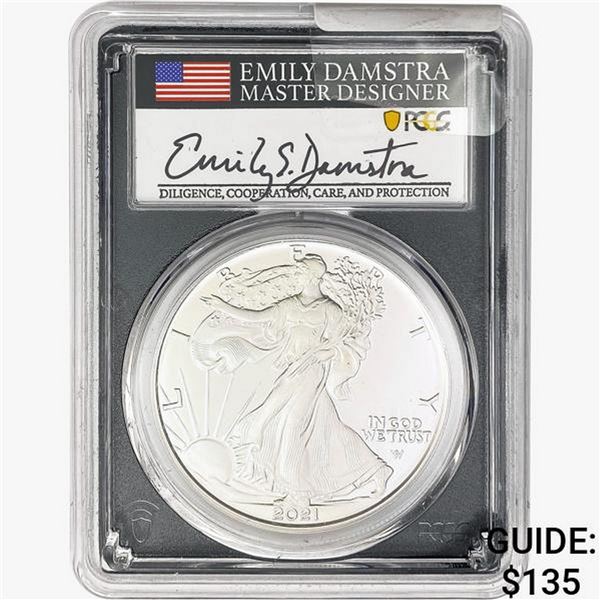 2021-W Silver Eagle PCGS PR70 DCAM
