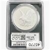 Image 2 : 2021-W Silver Eagle PCGS PR70 DCAM
