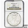 1986 Silver Eagle NGC MS69