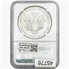 Image 2 : 1986 Silver Eagle NGC MS69