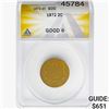 Image 1 : 1872 Two Cent Piece ANACS G6