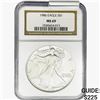 Image 1 : 1986 Silver Eagle NGC MS69